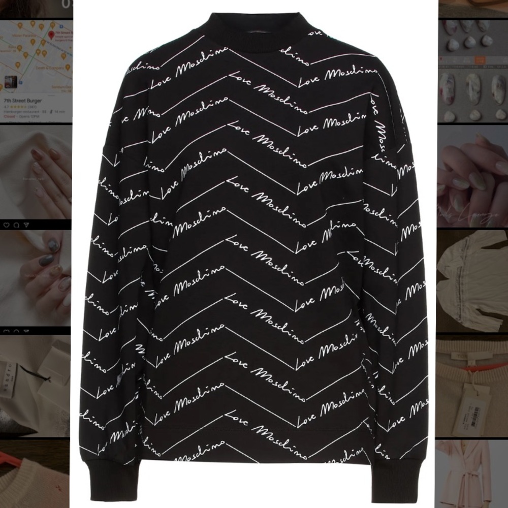 Brand New Love Moschino Sweatshirt, size IT42/ US6